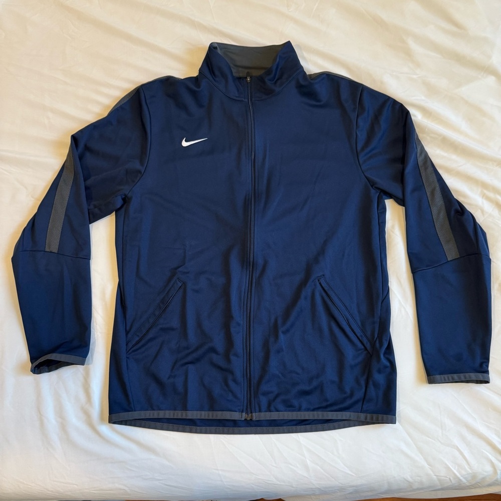 Nike Full Zip Lightweight Jacket Blue